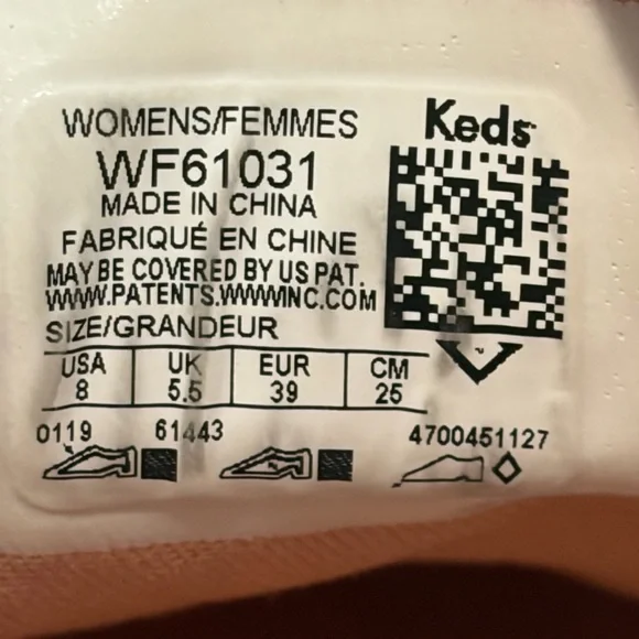 Kate Spade for Keds Pink Glitter Platform Women's Sneakers 8 - Picture 7 of 9